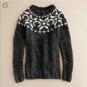 J crew Nordic sweater